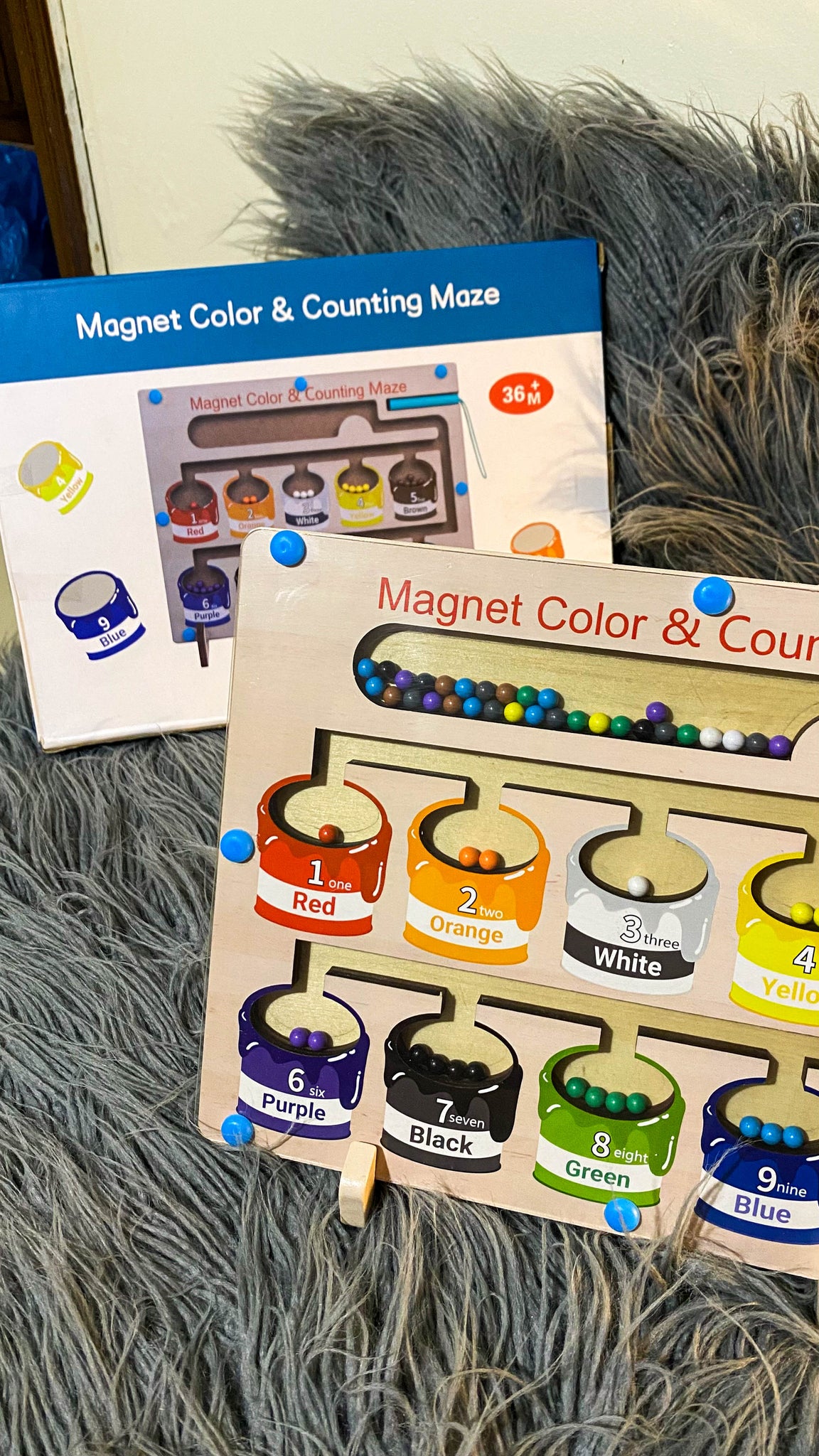 Magnetic Counting Maze Adventure